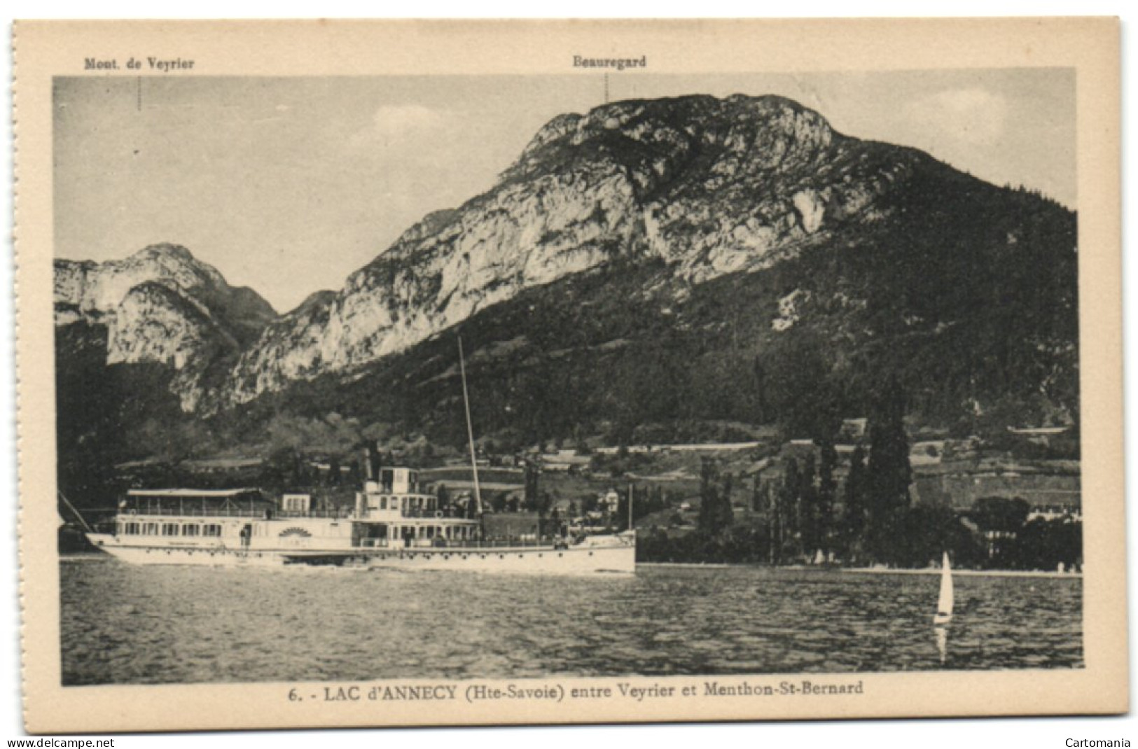 Lac D'Annecy Entre Veyrier Et Menthon-St-Bernard - Veyrier