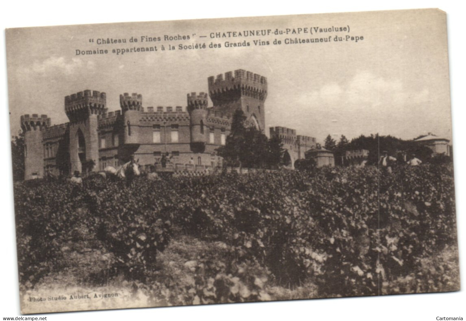 Châteauneuf-du-Pape - Domaine Appartenant à La Soicété Des Grands Vins De Châteauneuf-du-Pape - Chateauneuf Du Pape