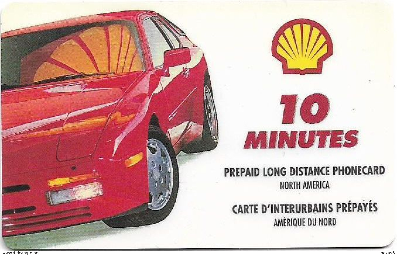 Canada - CTN - Shell Car 1, Exp.30.11.1997, Remote Mem. 10Min, 20.000ex, Mint - Canada