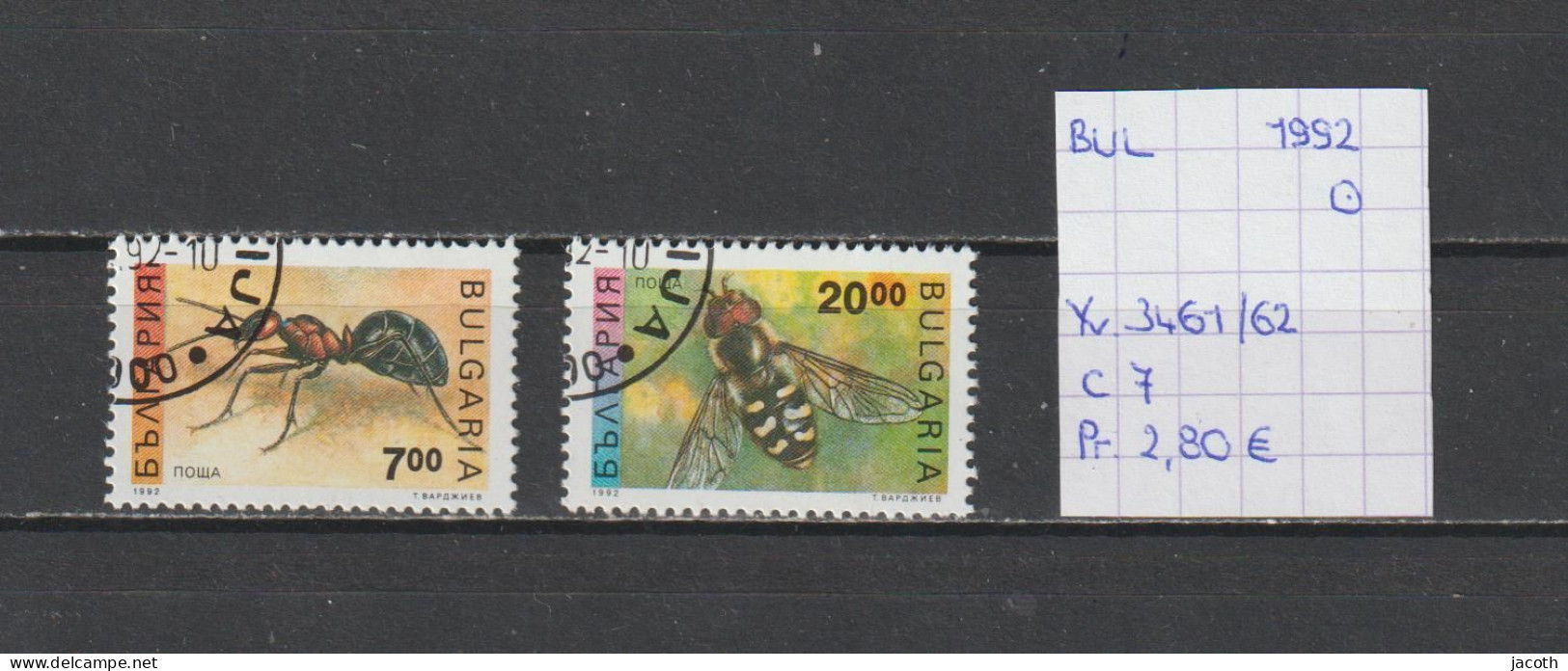 (TJ) Bulgarije 1992 - YT 3461/62 (gest./obl./used) - Used Stamps