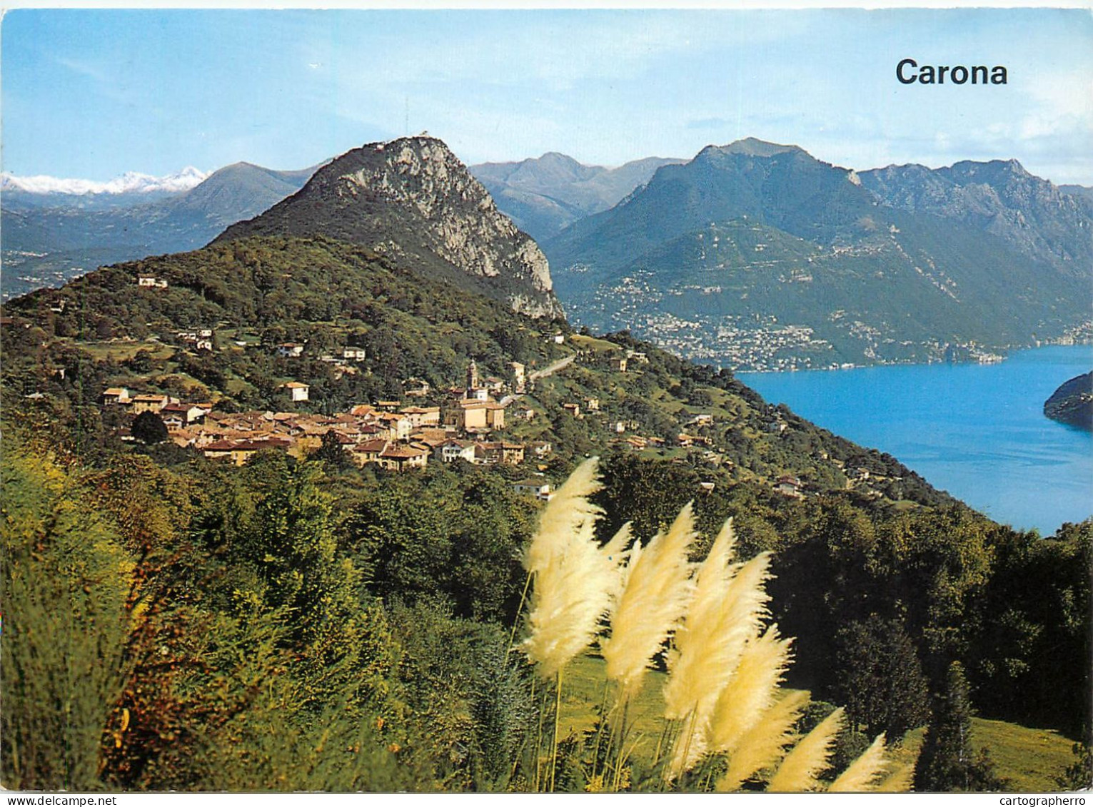 Switzerland > TI Ticino  Carona Ti S Salvatore Lago Di Lugano - Carona 