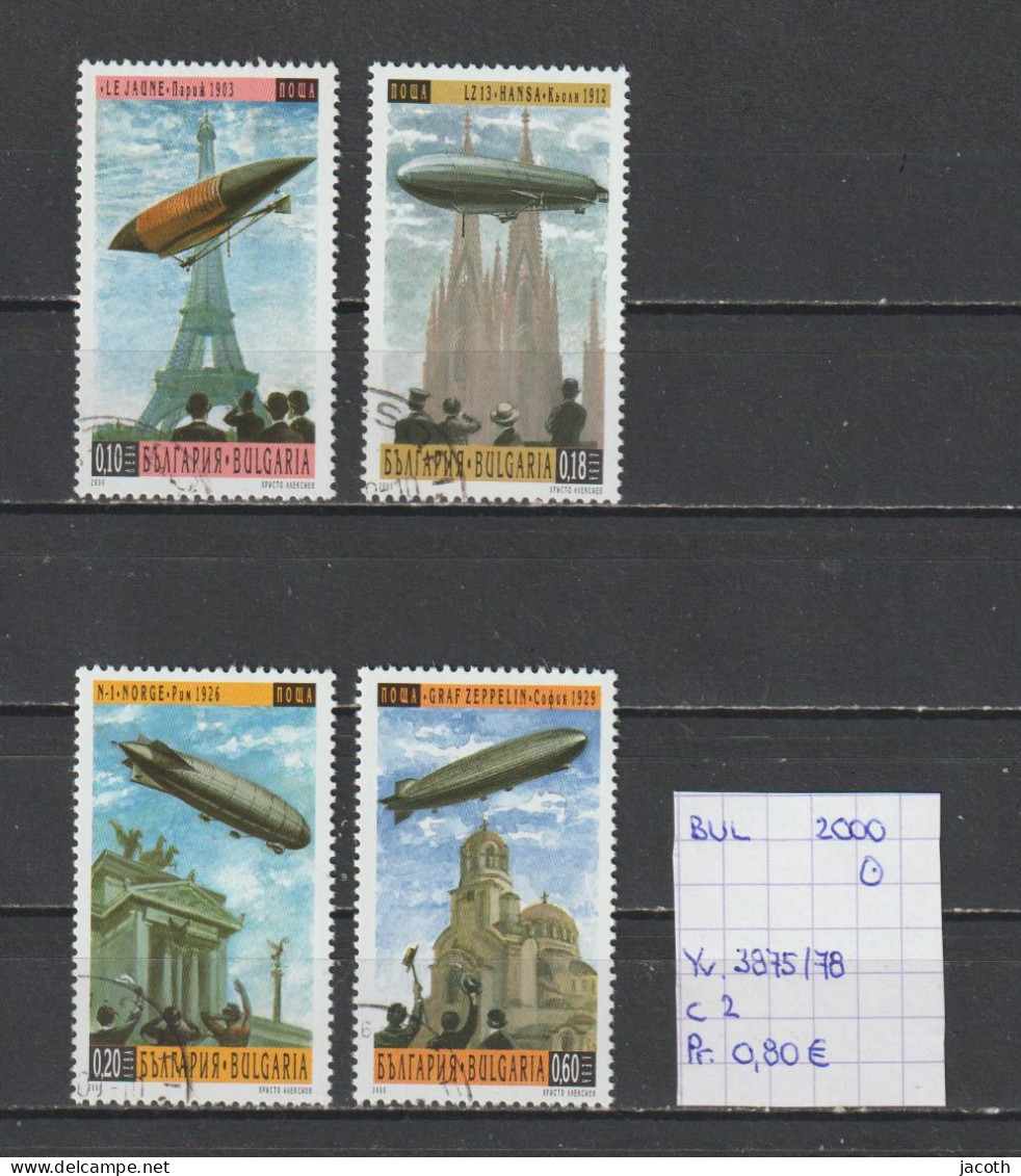 (TJ) Bulgarije 2000 - YT 3875/78 (gest./obl./used) - Gebraucht