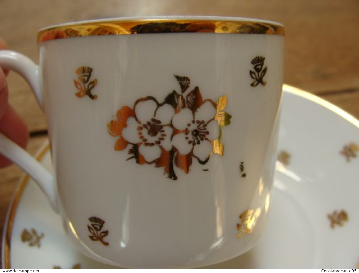 Tasse Et Soucoupe Impératrice Joséphine/Ajaccio, Porcelaine De Limoges - Limoges (FRA)