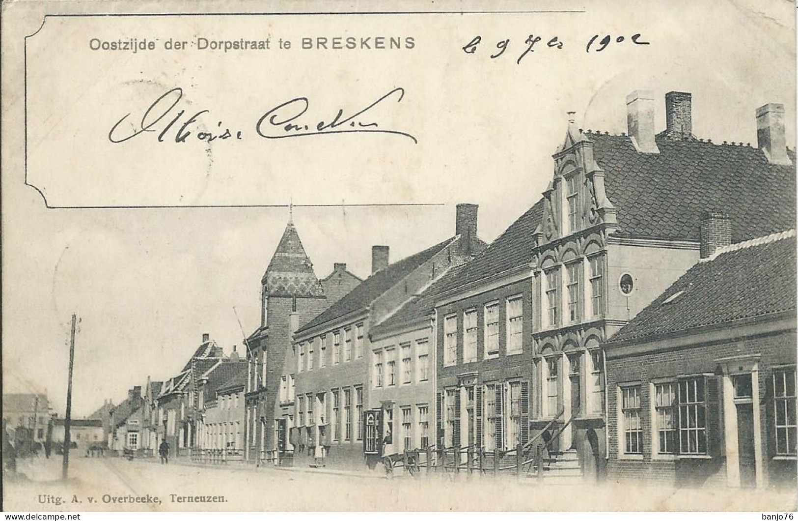 PAYS-BAS - Breskens - Oostzijde Der Dorpstraat - Breskens