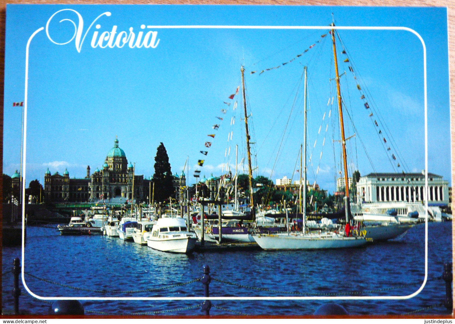 THE INNER HARBOUR IS HOME TO BOATS OF ALL SHAPES AND SIZES VICTORIA BRITISH COLUMBIA CANADA - Victoria