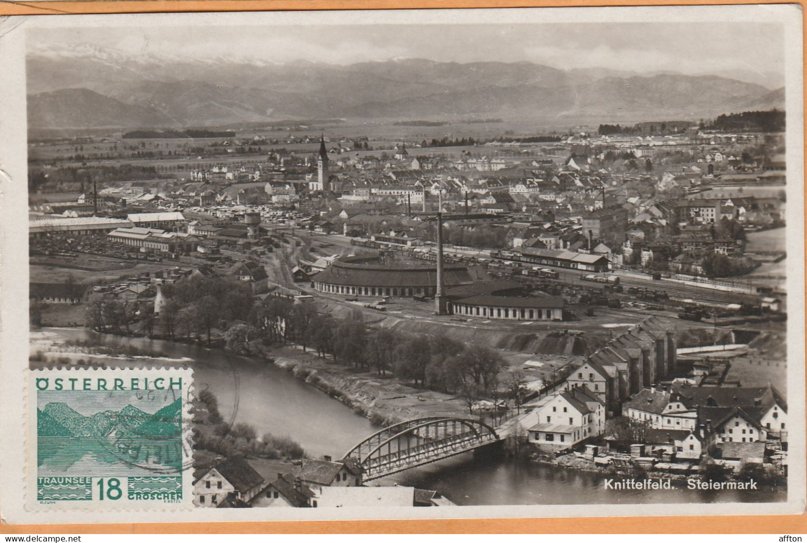 Knittelfeld Austria 1933 Postcard Mailed - Knittelfeld