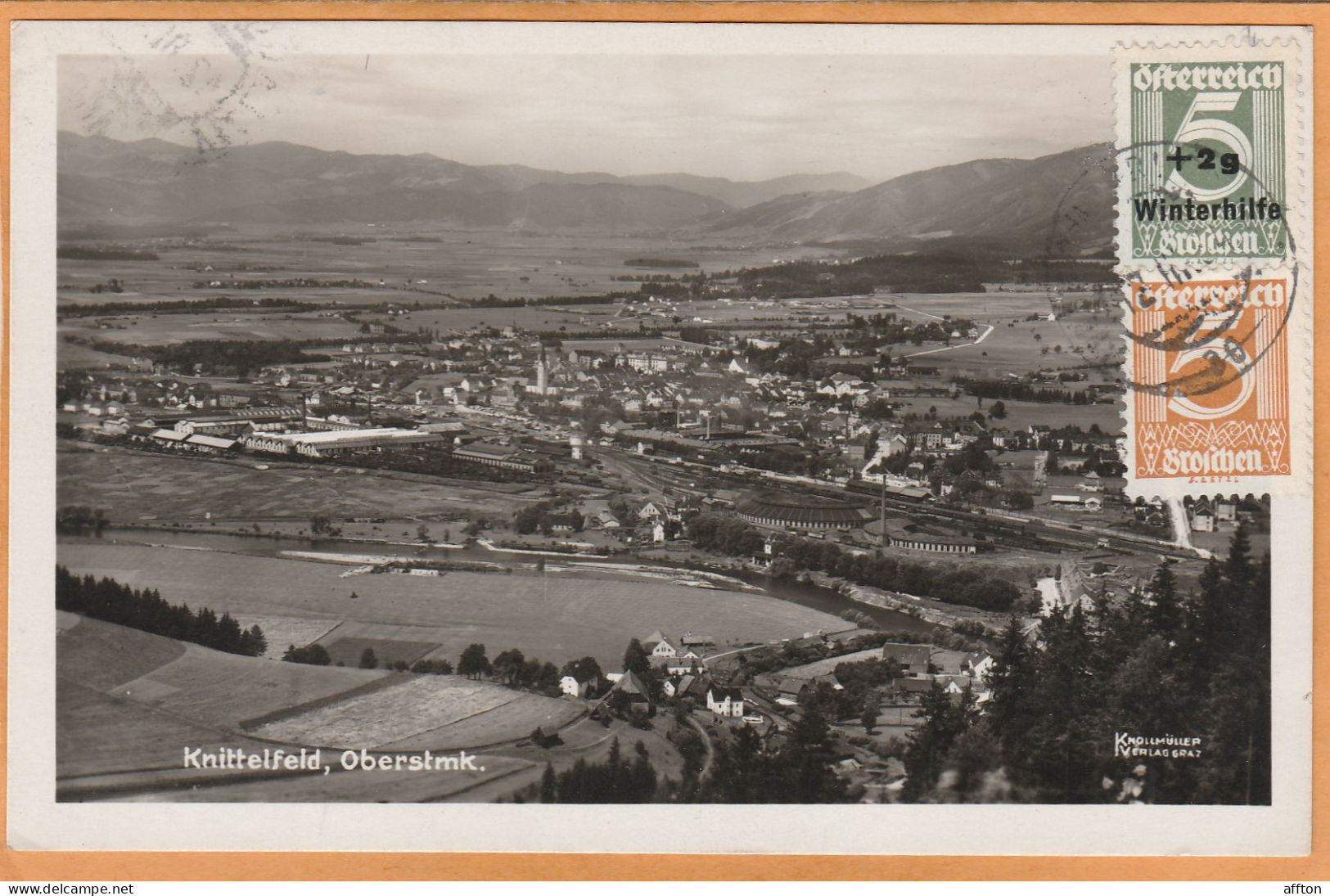 Knittelfeld Austria 1934 Postcard Mailed - Knittelfeld