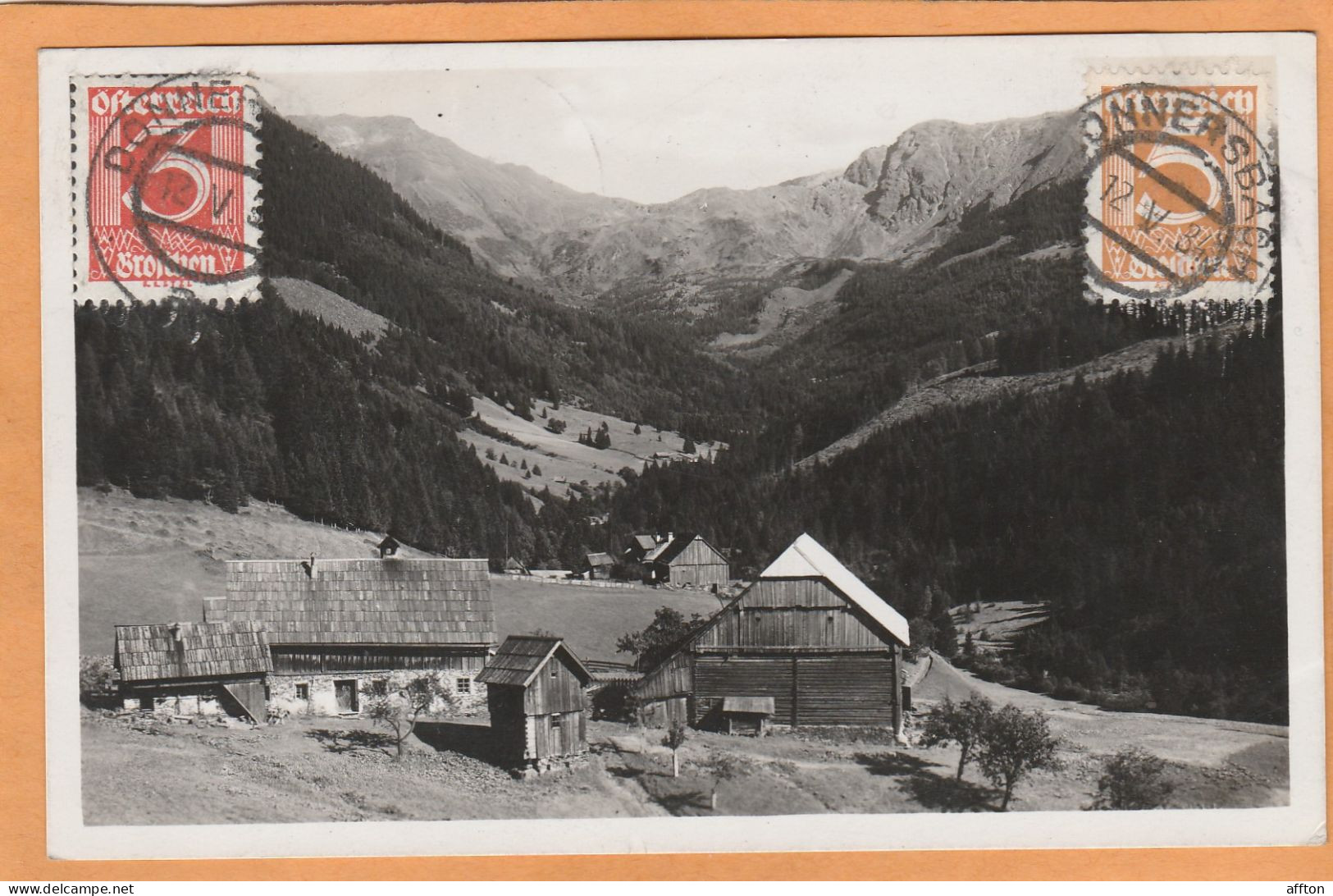 Donnersbach Austria 1934 Postcard Mailed - Donnersbach (Tal)