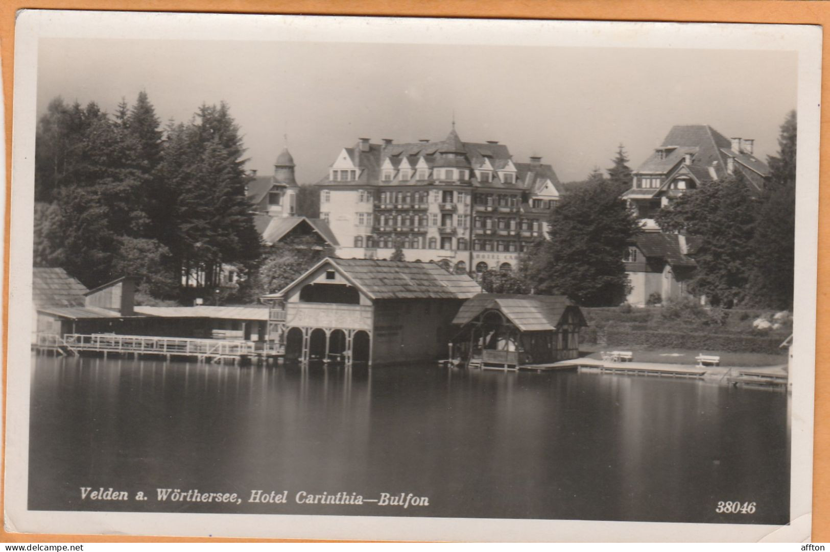 Velden Am Worthersee Austria Old Postcard Mailed - Velden