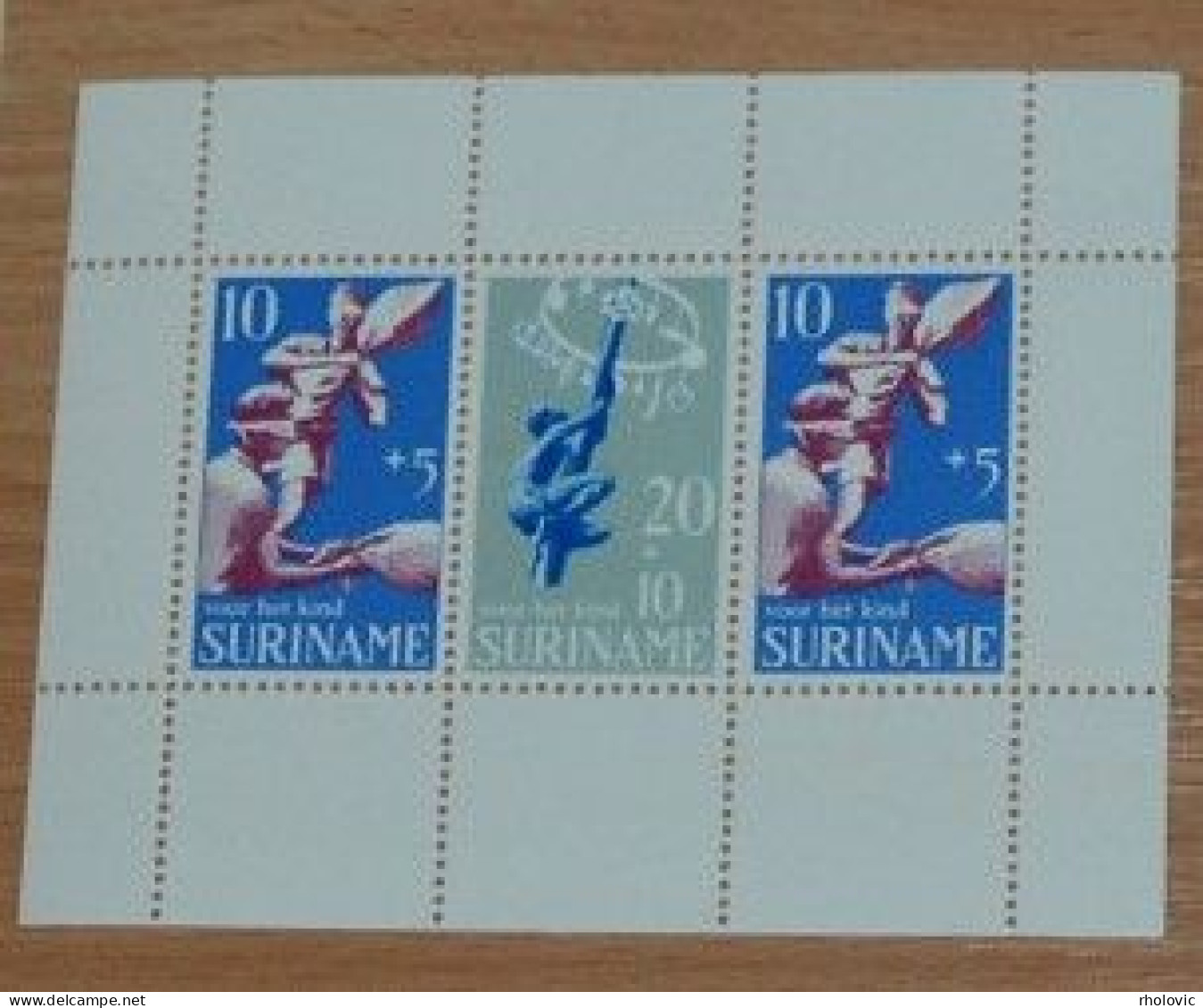 SURINAME 1969, Children's Stamps, Souvenir Sheet, MNH** - Autres & Non Classés