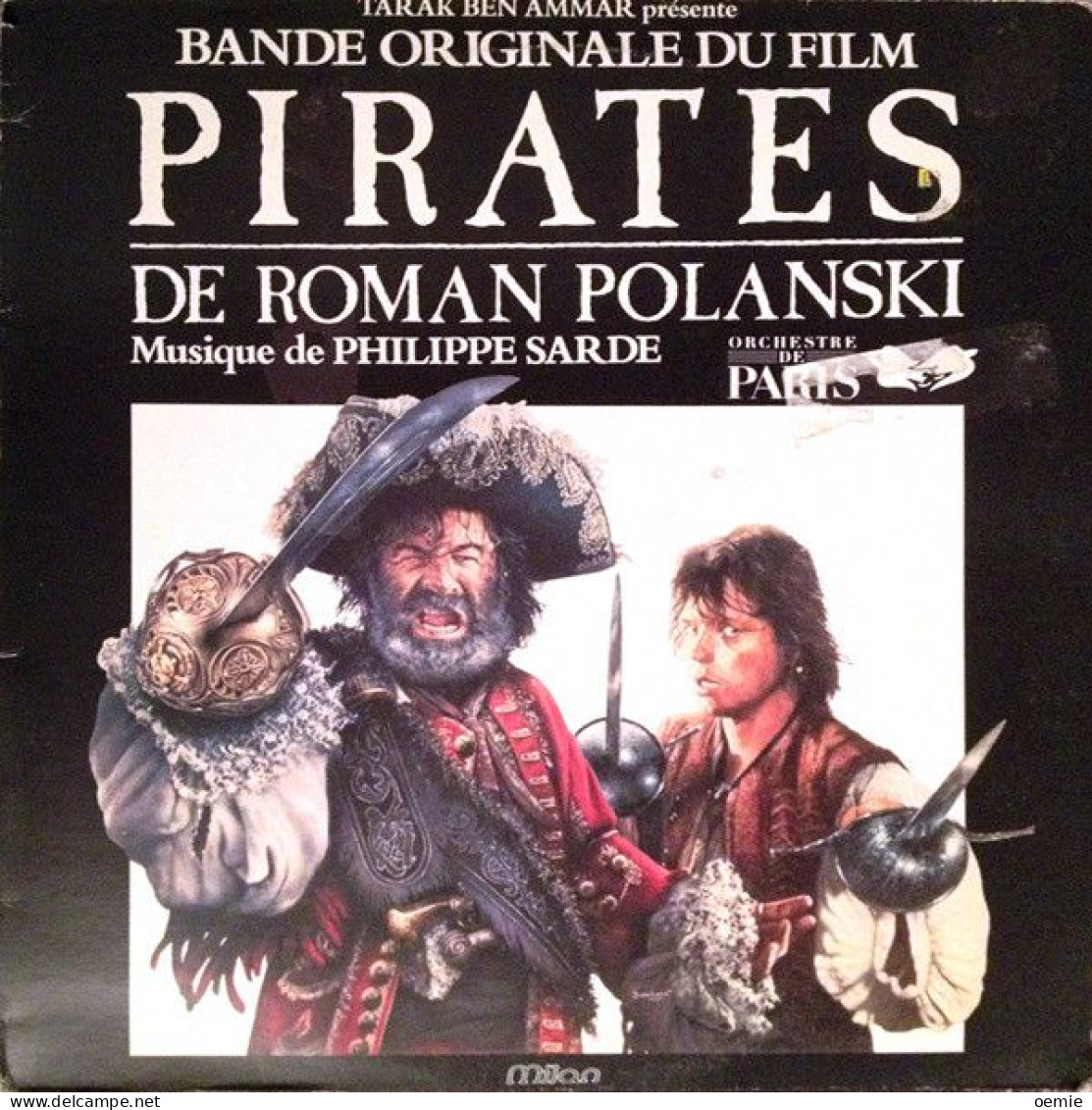 PIRATES   DE ROMAN POLANSKI  MUSIQUE DE PHILIPPE SARDE - Filmmuziek