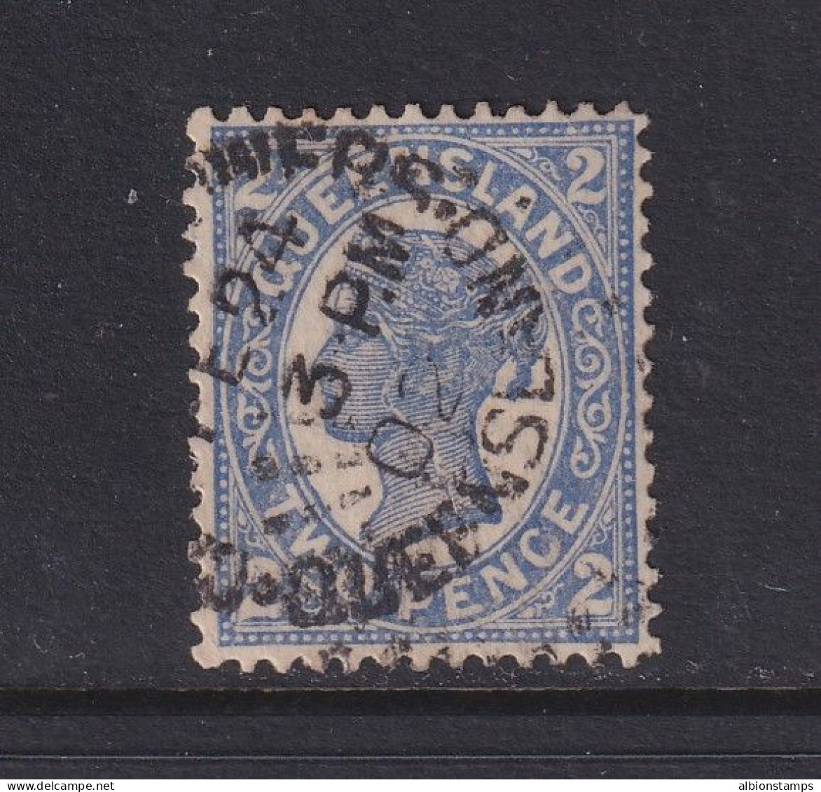 Queensland (Australia), SG 234a, Used "Cracked Plate" Variety - Gebraucht