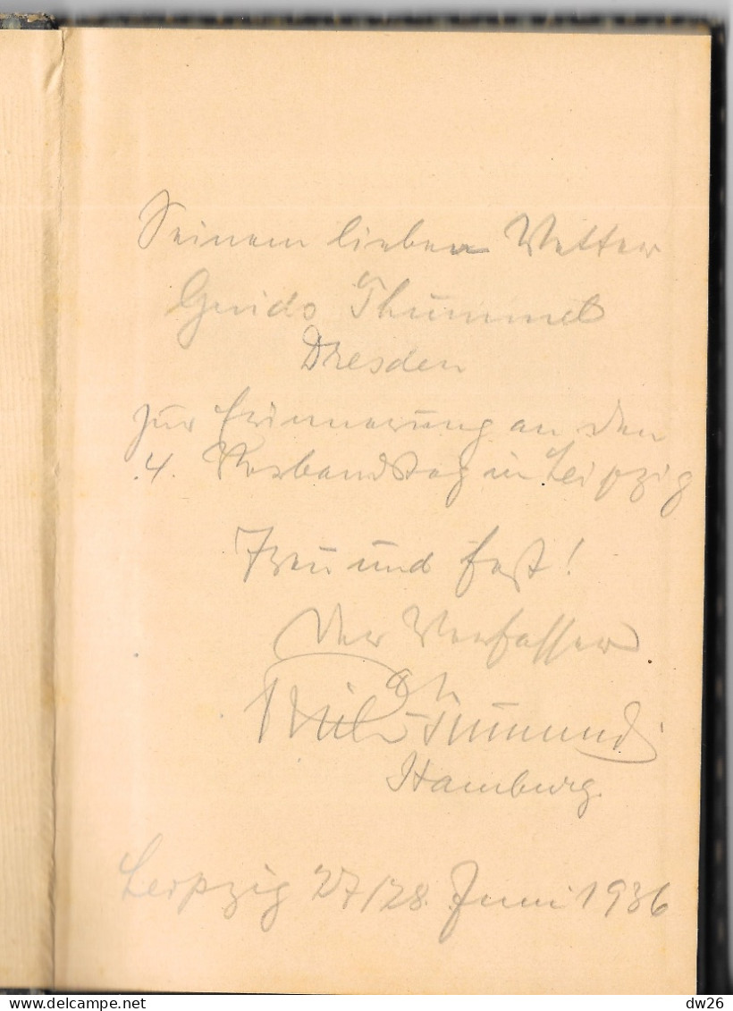 Hinter'm Drahtverhau, Feldgraue Reimereien, Von R. Tümmel (Recueil De Poésies) Während Des Krieges 1918 - Poems & Essays