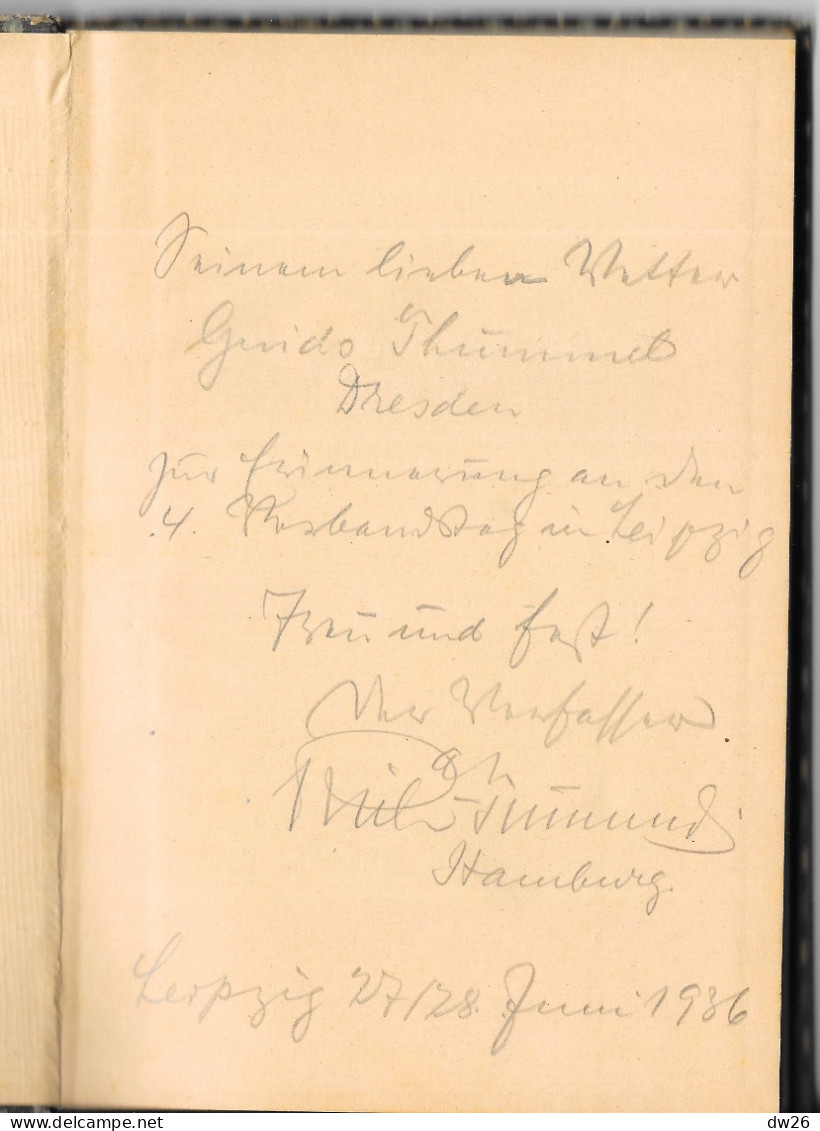 Hinter'm Drahtverhau, Feldgraue Reimereien, Von R. Tümmel (Recueil De Poésies) Während Des Krieges 1918 - Gedichten En Essays