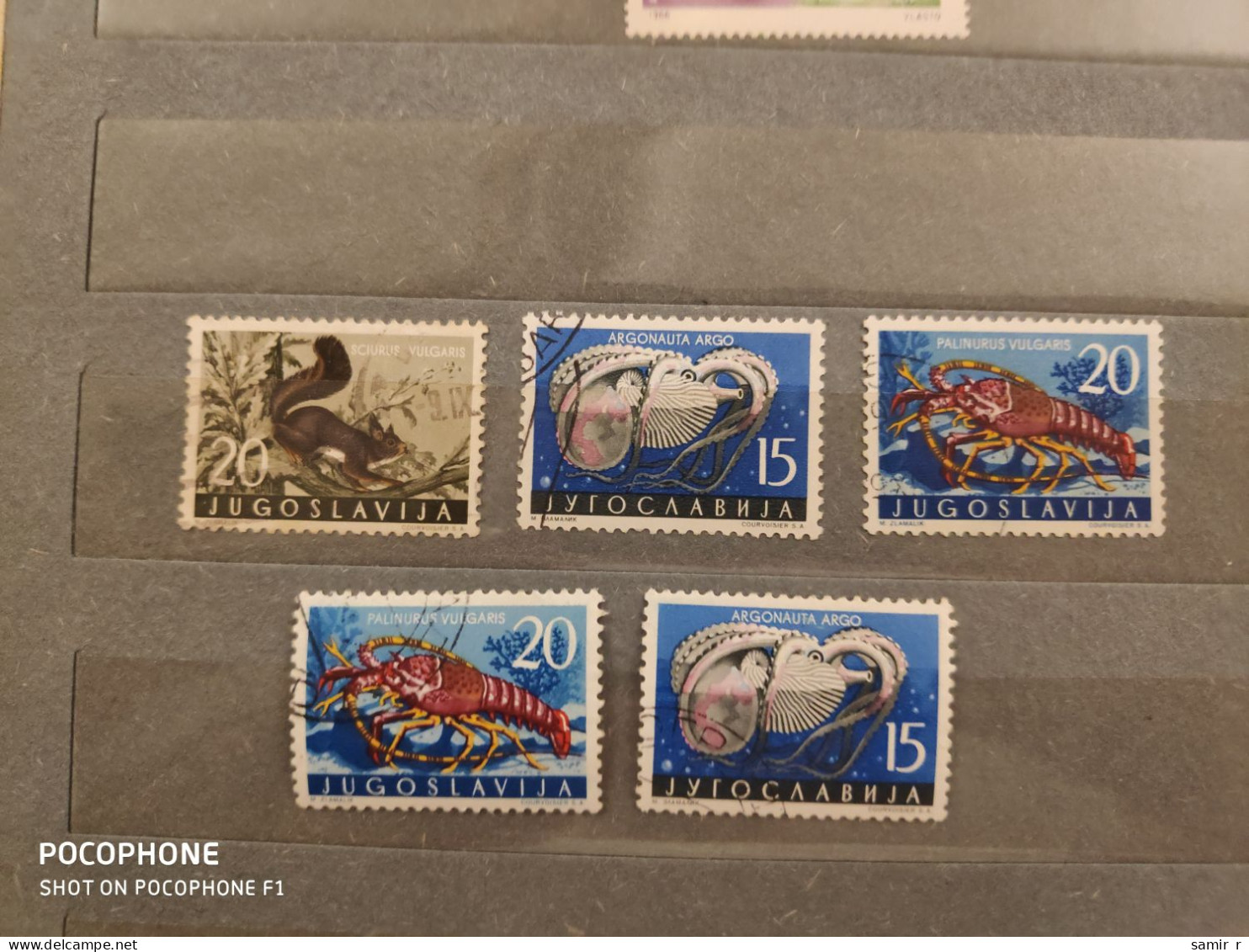 Yugoslavia	Animals (F49) - Used Stamps