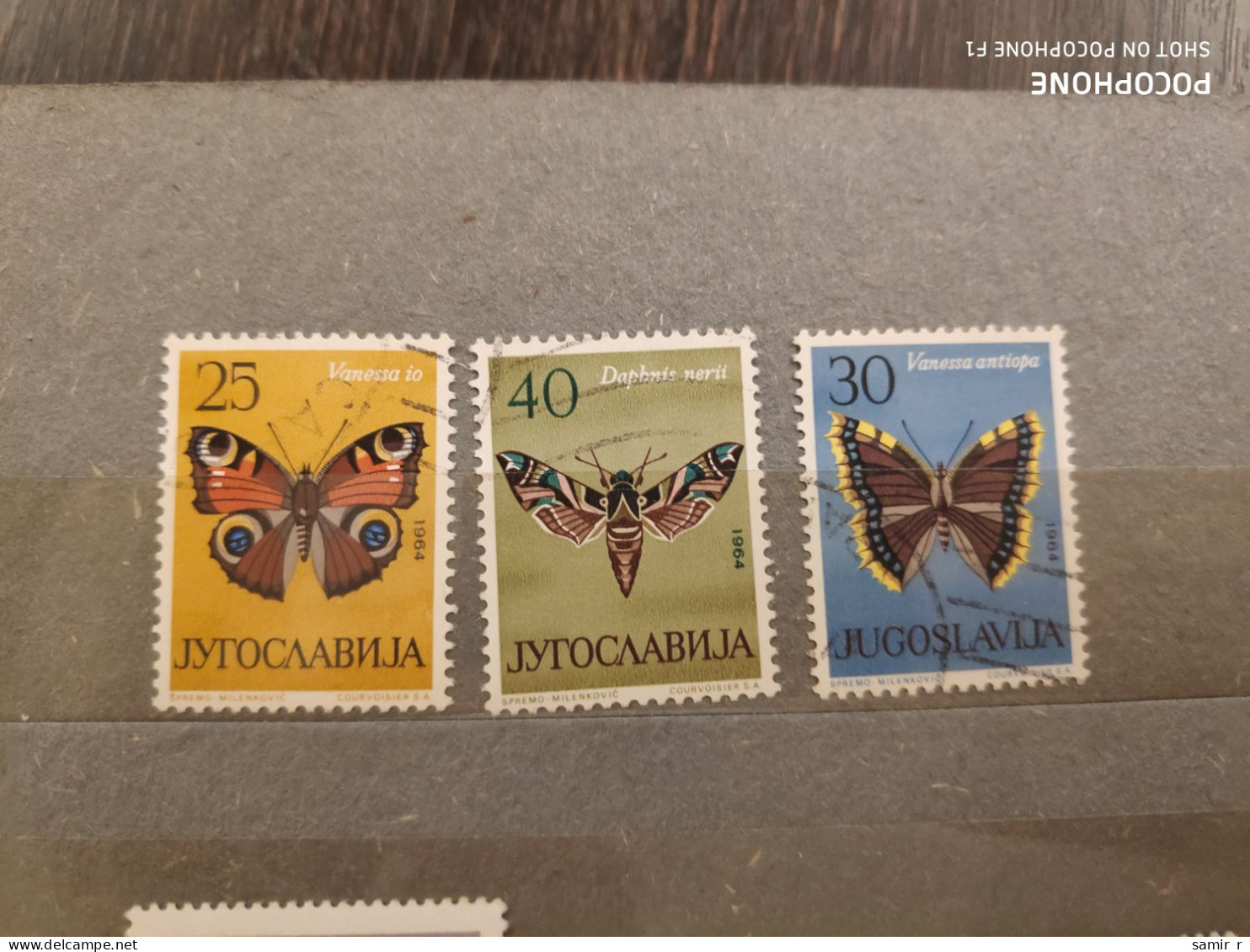 Yugoslavia	Butterfly (F49) - Usati