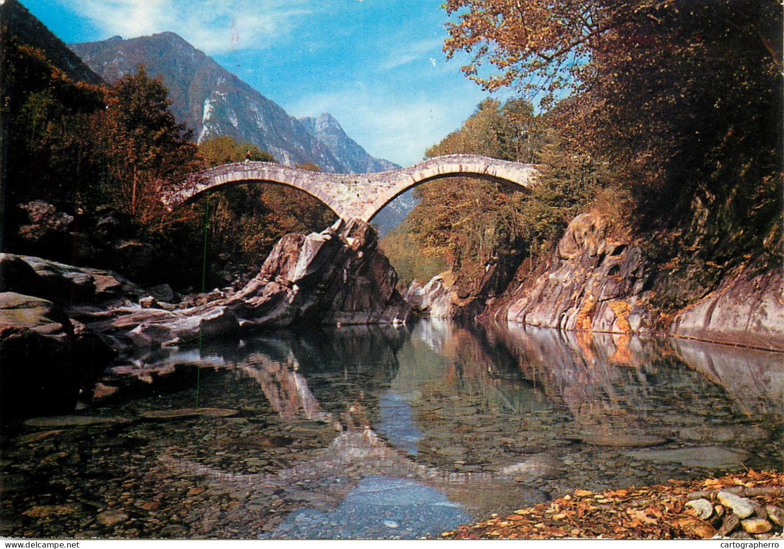 Switzerland Lavertezzo Valle Verzasca Ponte Dei Salti - Lavertezzo 