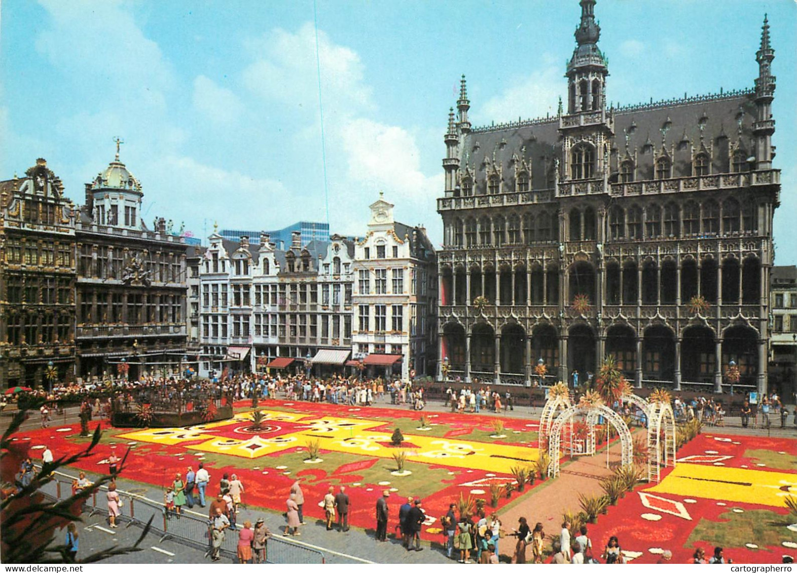 Belgium Brussel Market Place Flower Carpet - Markets