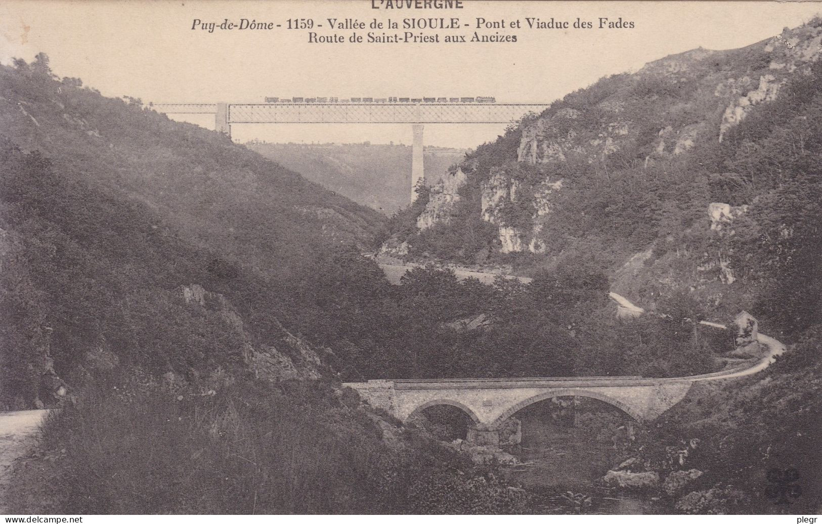 63408 01 01+16 - SAURET BESSERVE - VALLEE DE LA SIOULE - PONT ET VIADUC DES FADES - Saint Gervais D'Auvergne