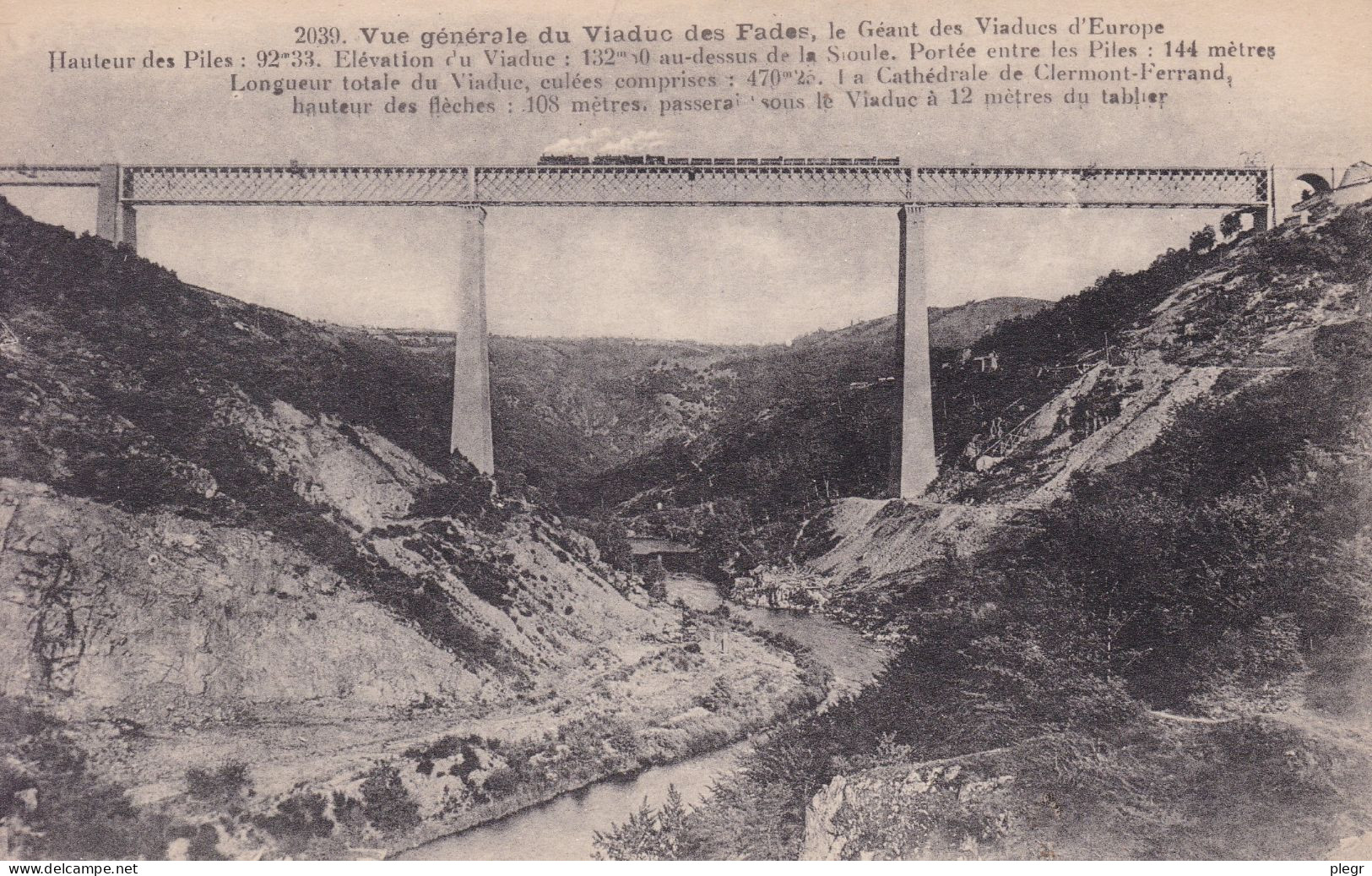 63408 01 02+16 - SAURET BESSERVE - VUE GENERALE DU VIADUC DES FADES - Saint Gervais D'Auvergne