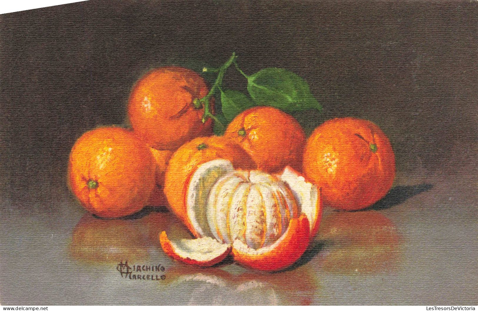 ARTS - Peintures Et Tableau - Oranges - Colorisé - Carte Postale Ancienne - Paintings