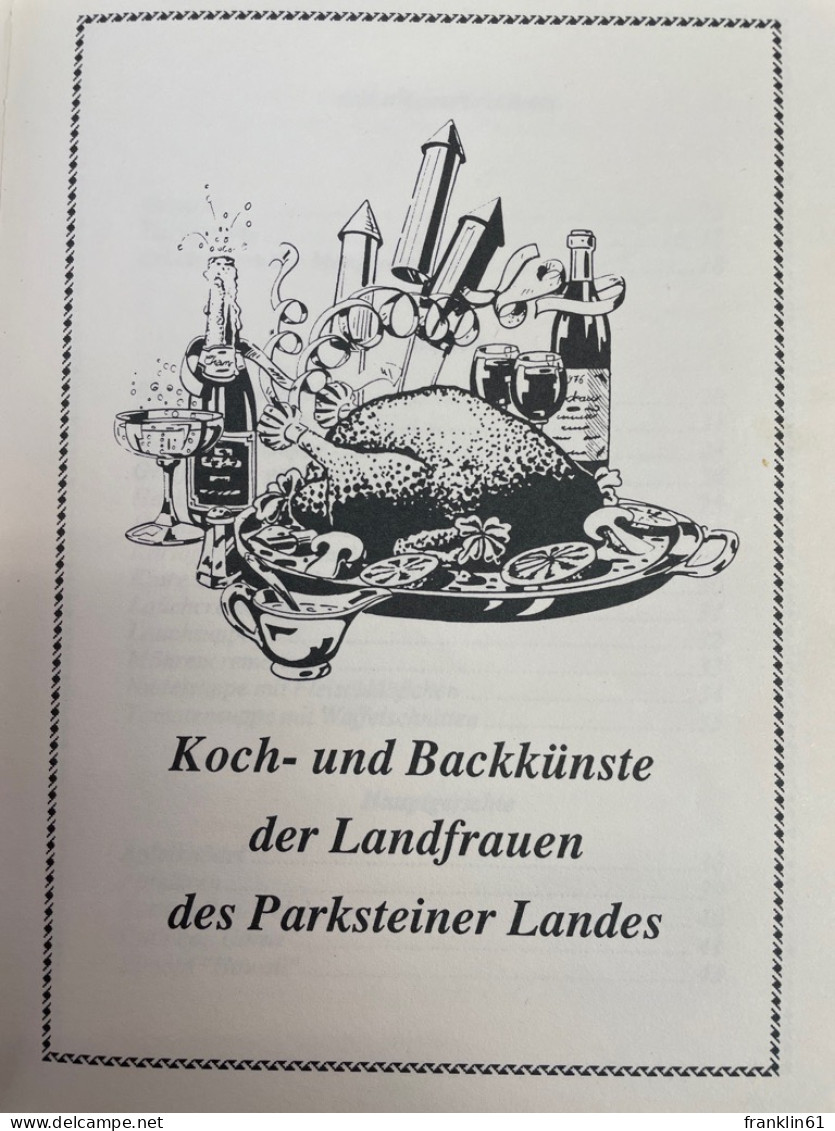 Koch- Und Backkünste Der Landfrauen Des Parksteiner Landes. - Eten & Drinken