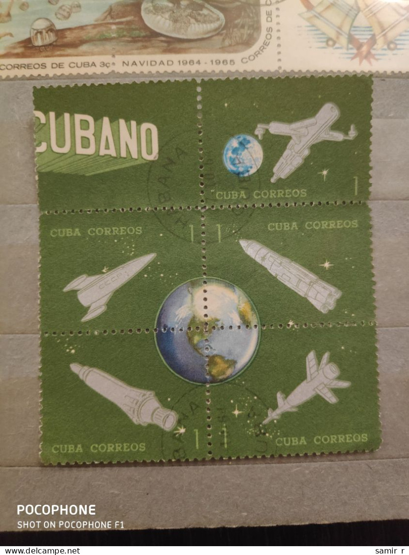 1964	Cuba	Space (F51) - Oblitérés