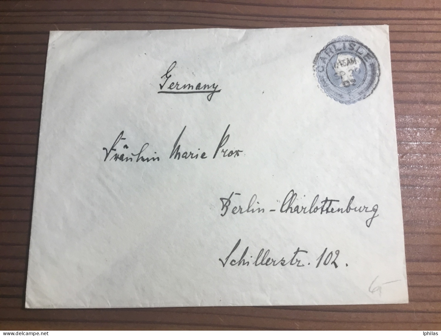 Grossbritannien Ganzsache 1902 Nach Berlin - Lettres & Documents