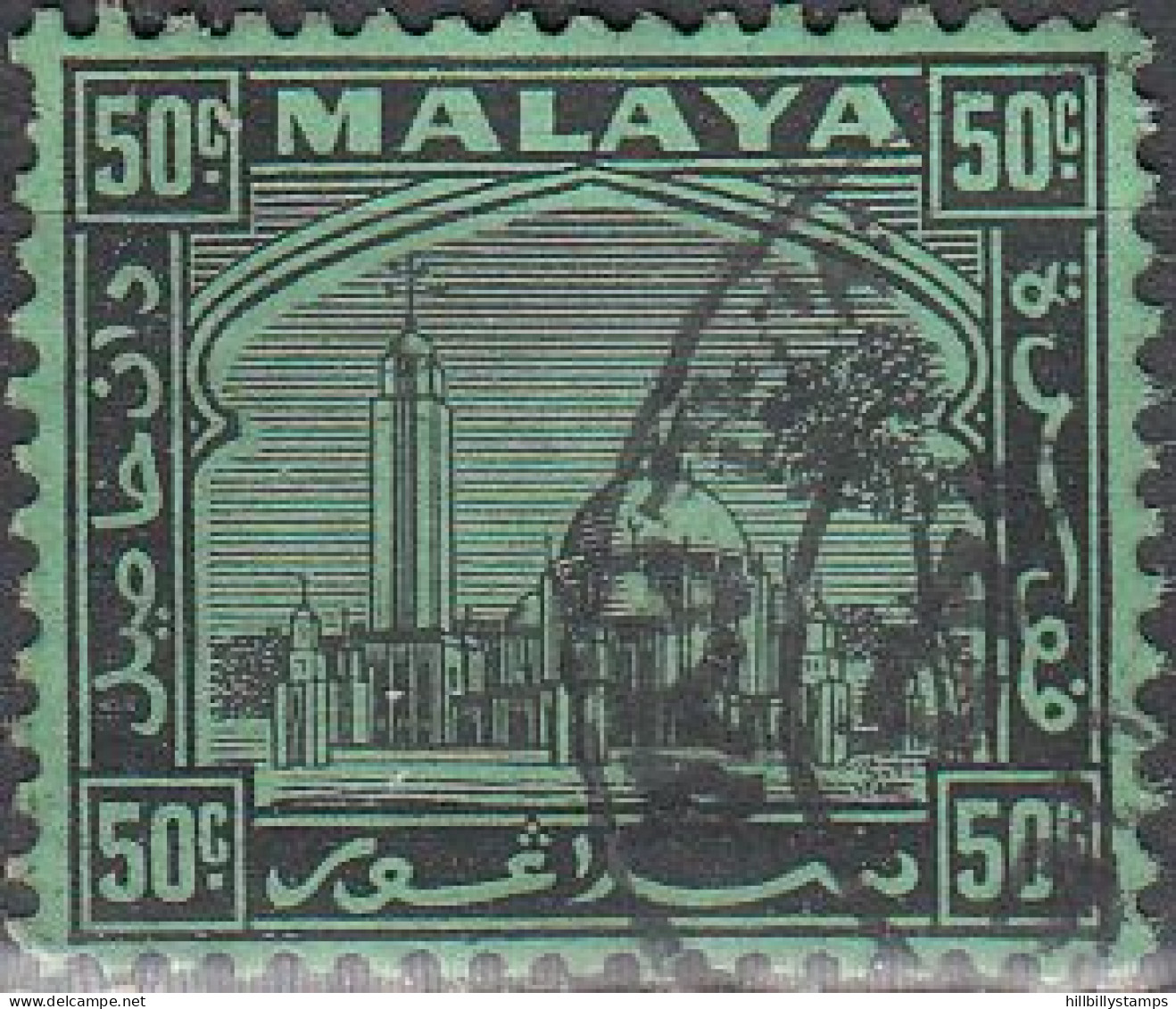 MALAYA SCOTT NO 56  USED  YEAR  1935 - Selangor