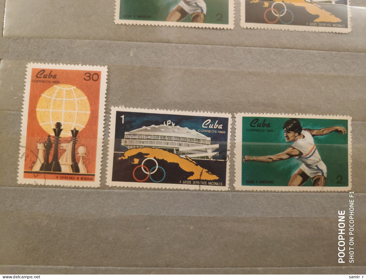 1969	Cuba	Sport  (F51) - Oblitérés