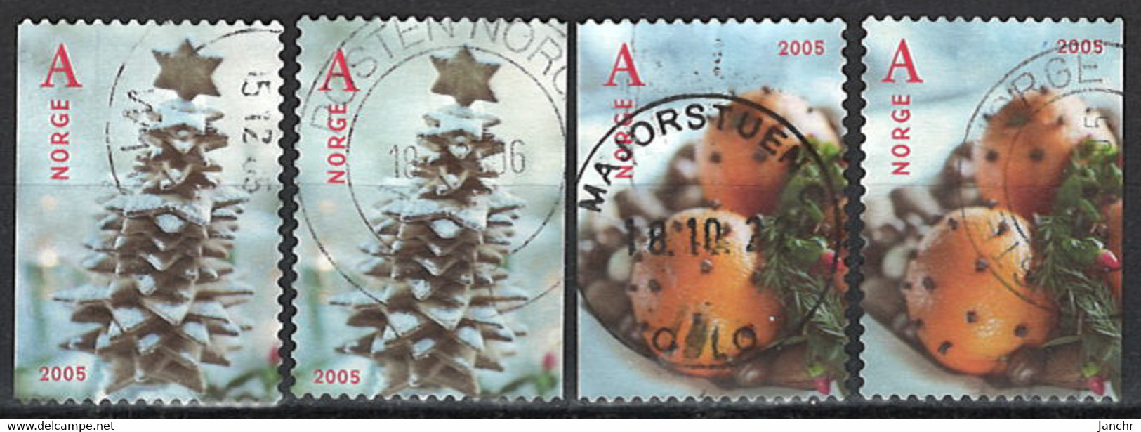 Norwegen Norway 2005. Mi.Nr. 1558-1559 Dl + Dr, Used O - Used Stamps