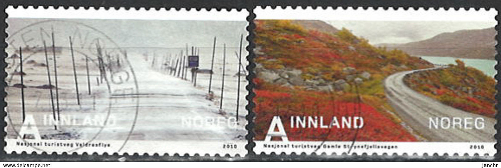Norwegen Norway 2010. Mi.Nr. 1714-1715, Used O - Used Stamps