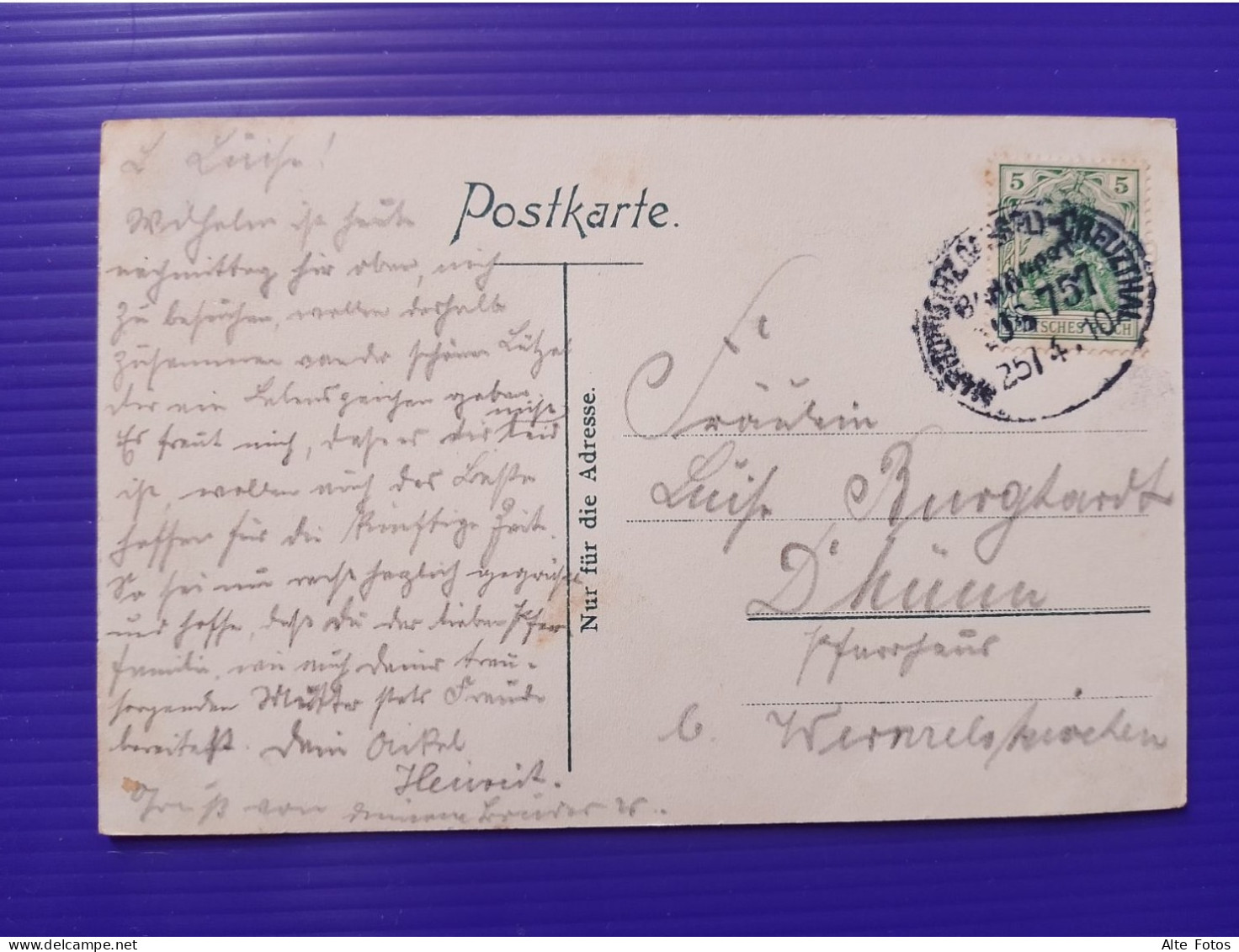 Alte AK Ansichtskarte Postkarte Lützel Hilchenbach Siegen Nordrhein Westfalen Deutsches Reich Deutschland Alt Old Card - Hilchenbach