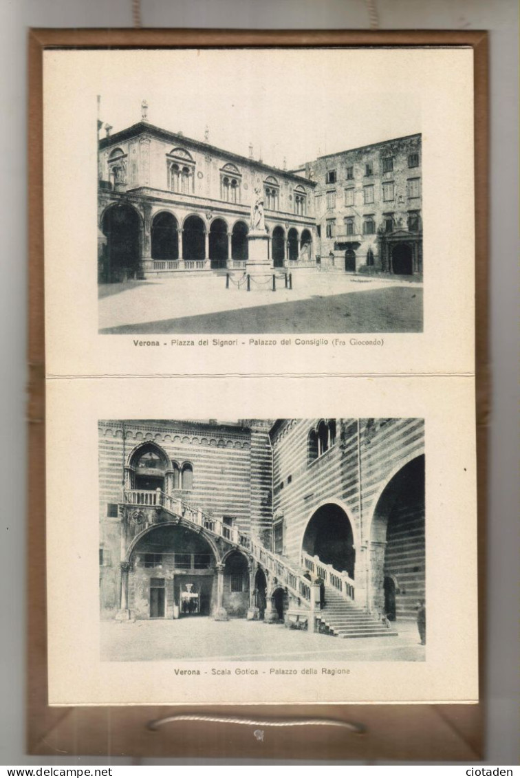 Italie - VERONE - 28 Photos En Petit Catalogue - Vers 1930 - Europa