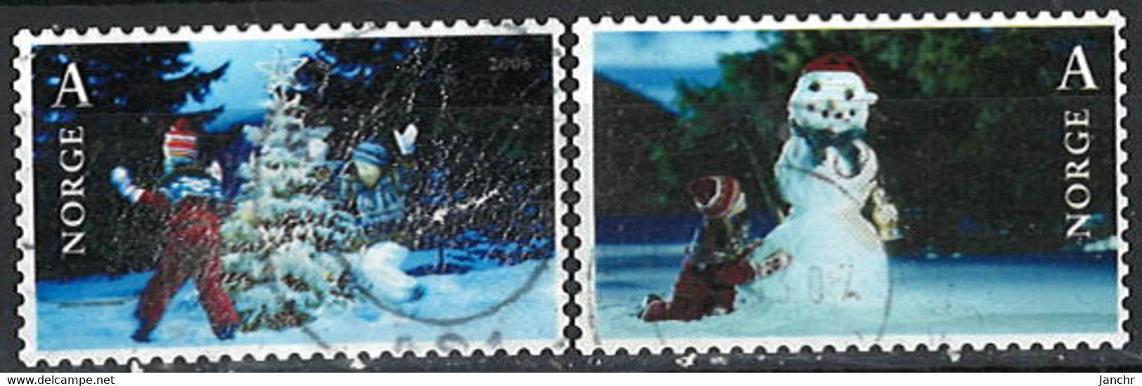 Norwegen Norway 2006. Mi.Nr. 1596-1597, Used O - Used Stamps
