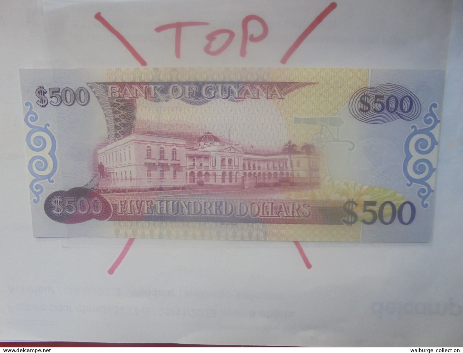 GUYANA 500$ 2002 Neuf (B.31) - Guyana