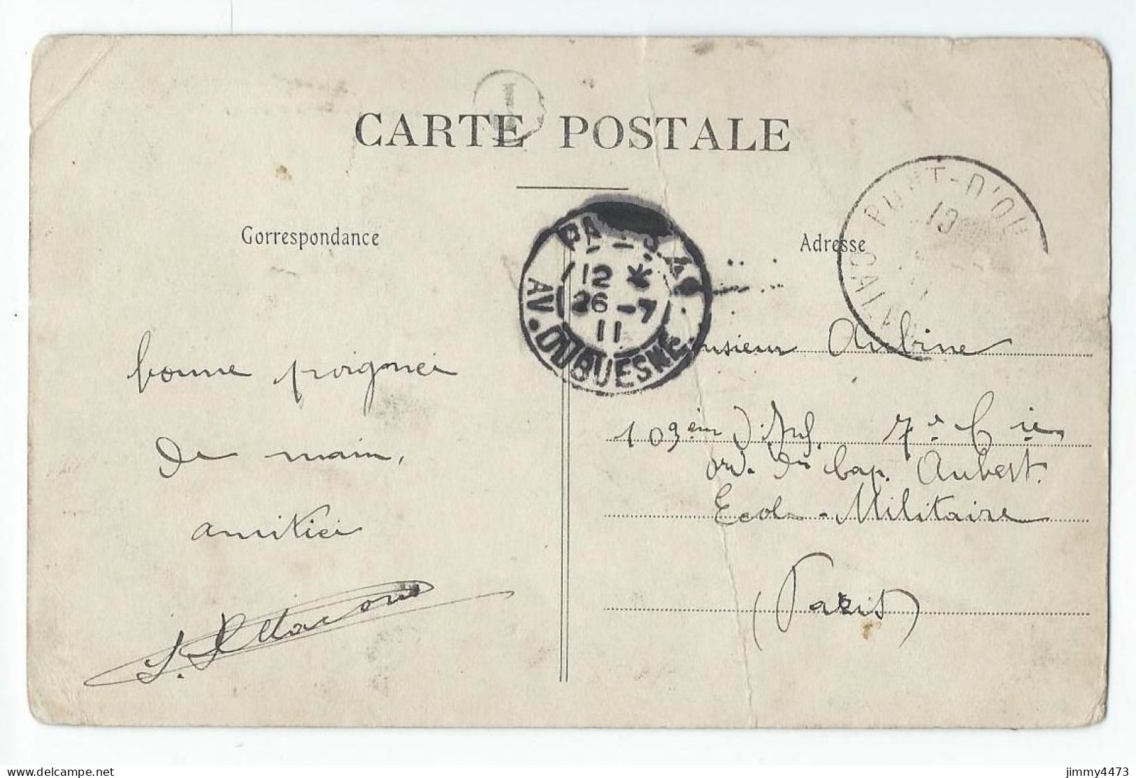 CPA - MESNIL-HUBERT-sur-ORNE - Route Du Pont D'Ouilly En 1911 ( Canton De Athis De L'Orne ) N° 263 - Ed. Levasseur Flers - Athis De L'Orne