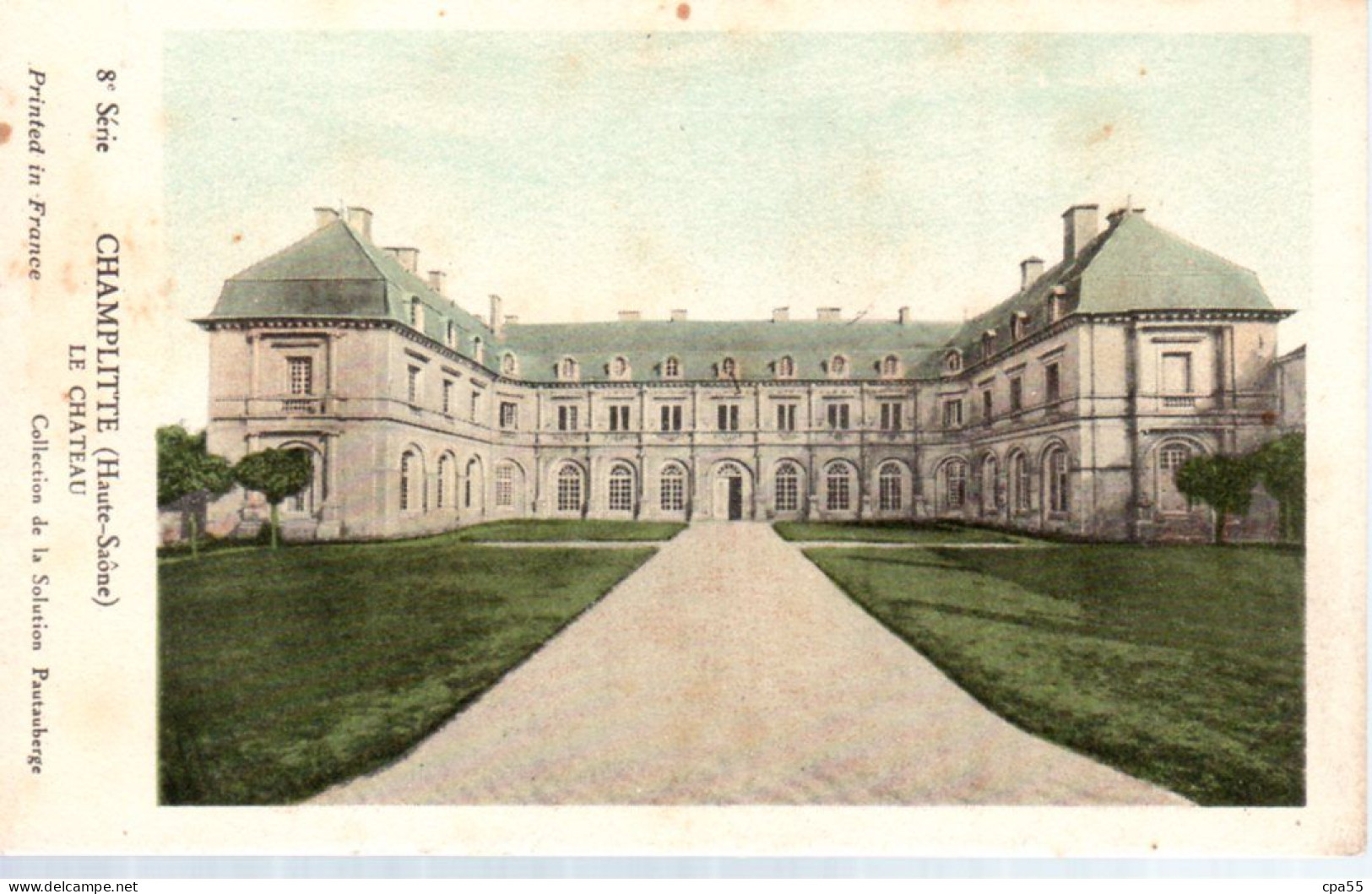 CHAMPLITTE  -  Le Château  -  Carte Couleur - Champlitte