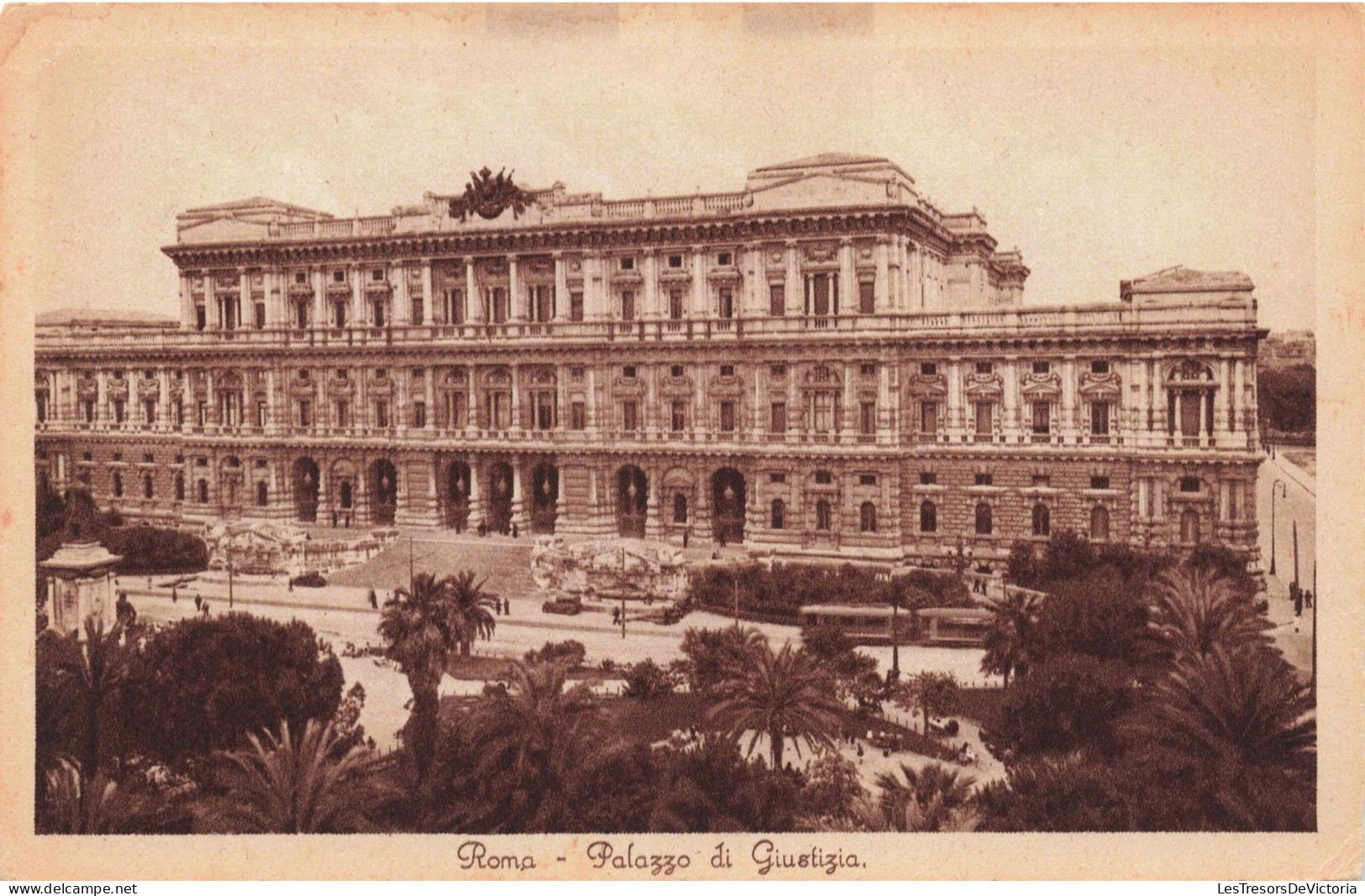 ITALIE - Roma - Palazzo Di Giustizia - CARTE POSTALE ANCIENNE - Other Monuments & Buildings