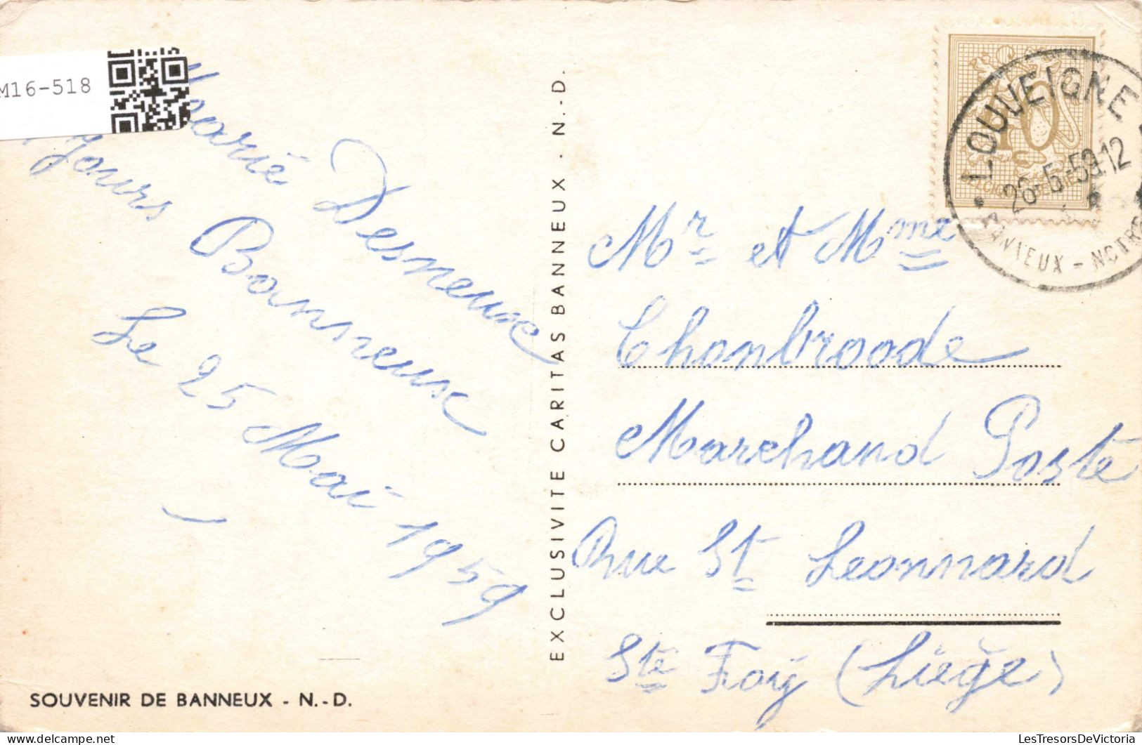 BELGIQUE - Souvenirs De Banneux - Vierge Marie - Carte Mulitvue - ND - CARTE POSTALE ANCIENNE - Sprimont