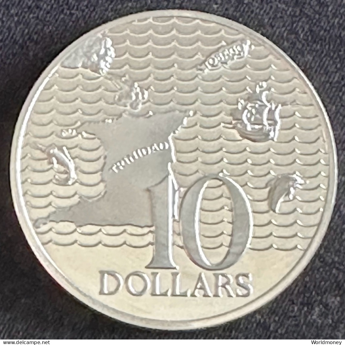 Trinidad And Tobago 10 Dollars 1975 (Silver) - Trinidad En Tobago