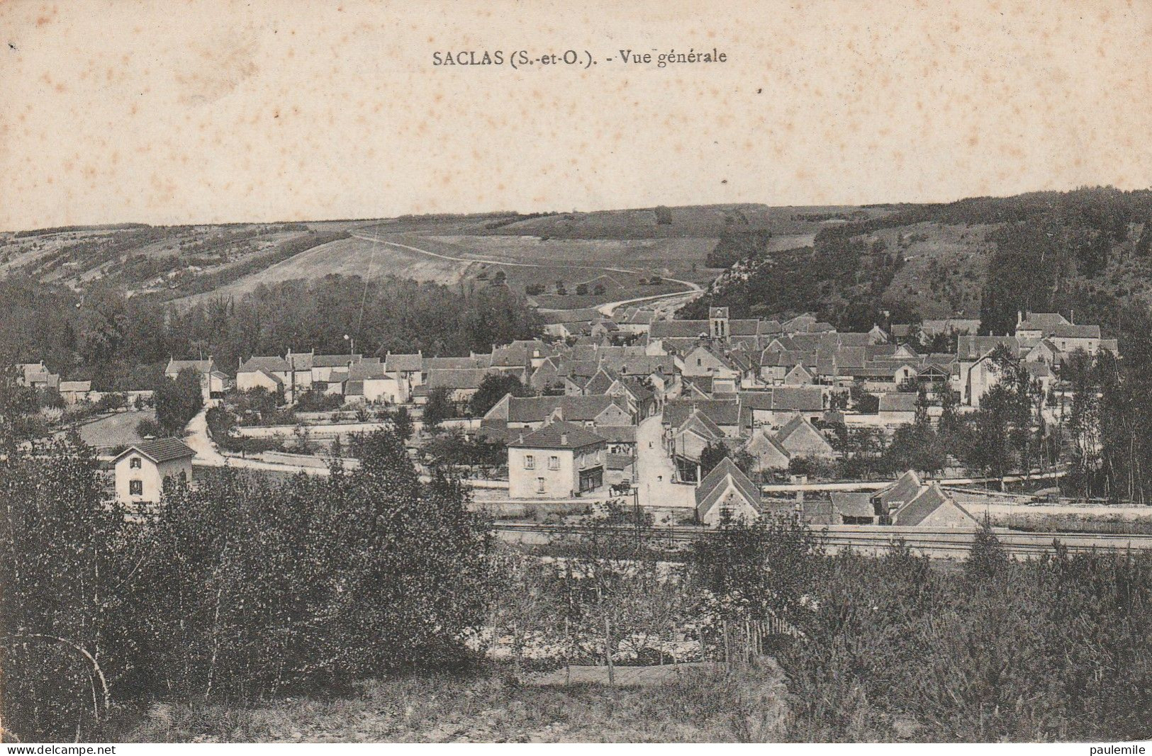 91  SACLAS   VUE GENERALE     1916   T 32 - Saclay