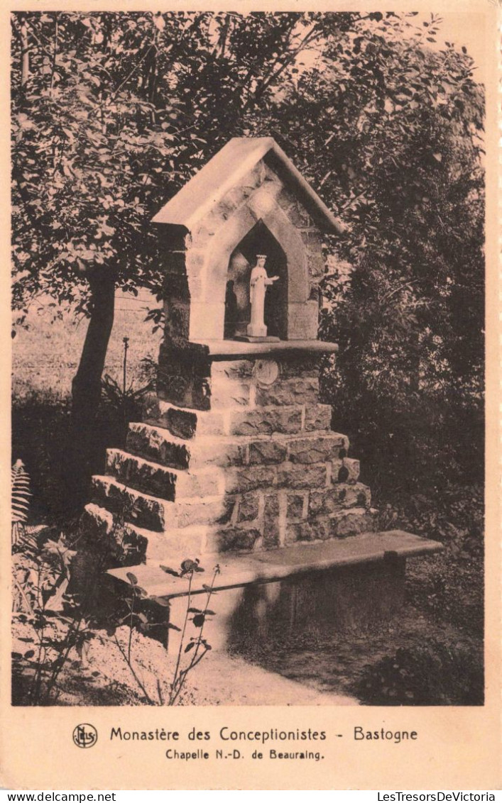 BELGIQUE - Bastogne - Monastère Des Conceptionistes - Chapelle ND De Beauraing - CARTE POSTALE ANCIENNE - Bastogne