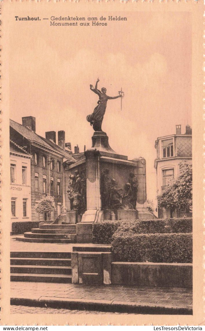 BELGIQUE - Turnhout - Monument Aux Héros - Carte Postale Ancienne - Turnhout