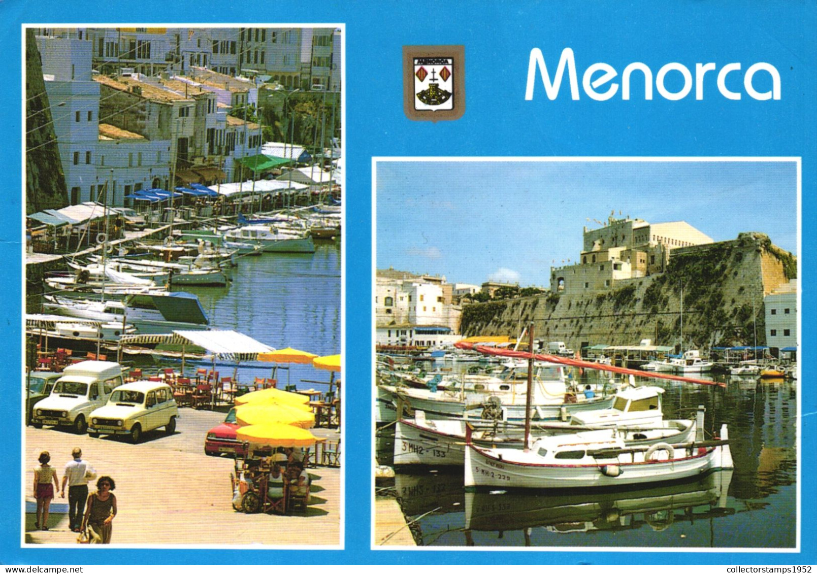 MENORCA, MULTIPLE VIEWS, BOAS, PORT, SPAIN - Menorca