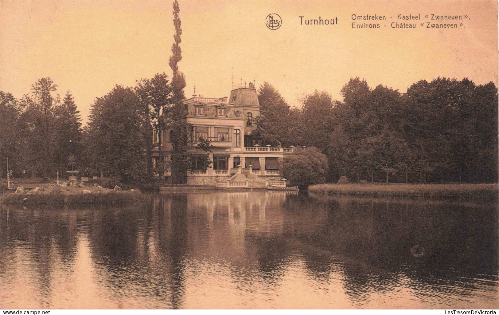 BELGIQUE - Turnhout - Environs - Château Zwaneven - Carte Postale Ancienne - Turnhout