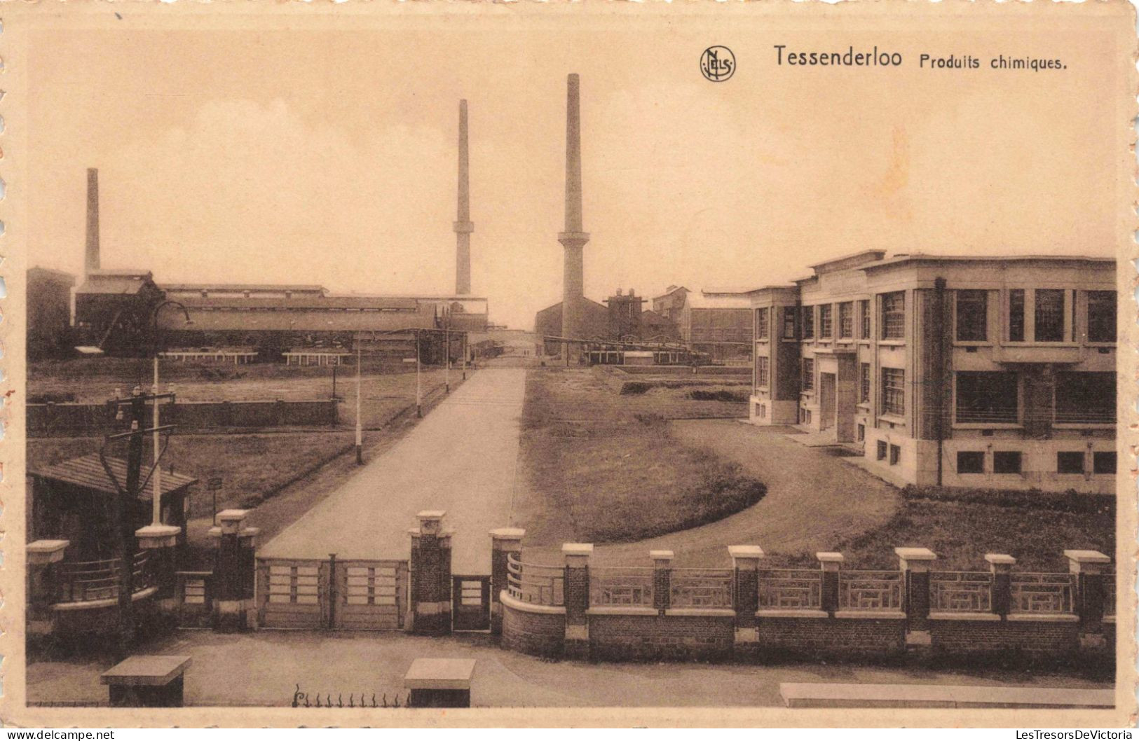 BELGIQUE - Tessenderlo - Produits Chimiques - Carte Postale Ancienne - Tessenderlo