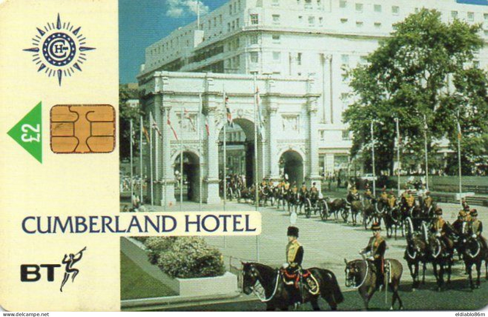 UNITED KINGDOM - CHIP CARD - CUMBERLAND HOTEL - BT General