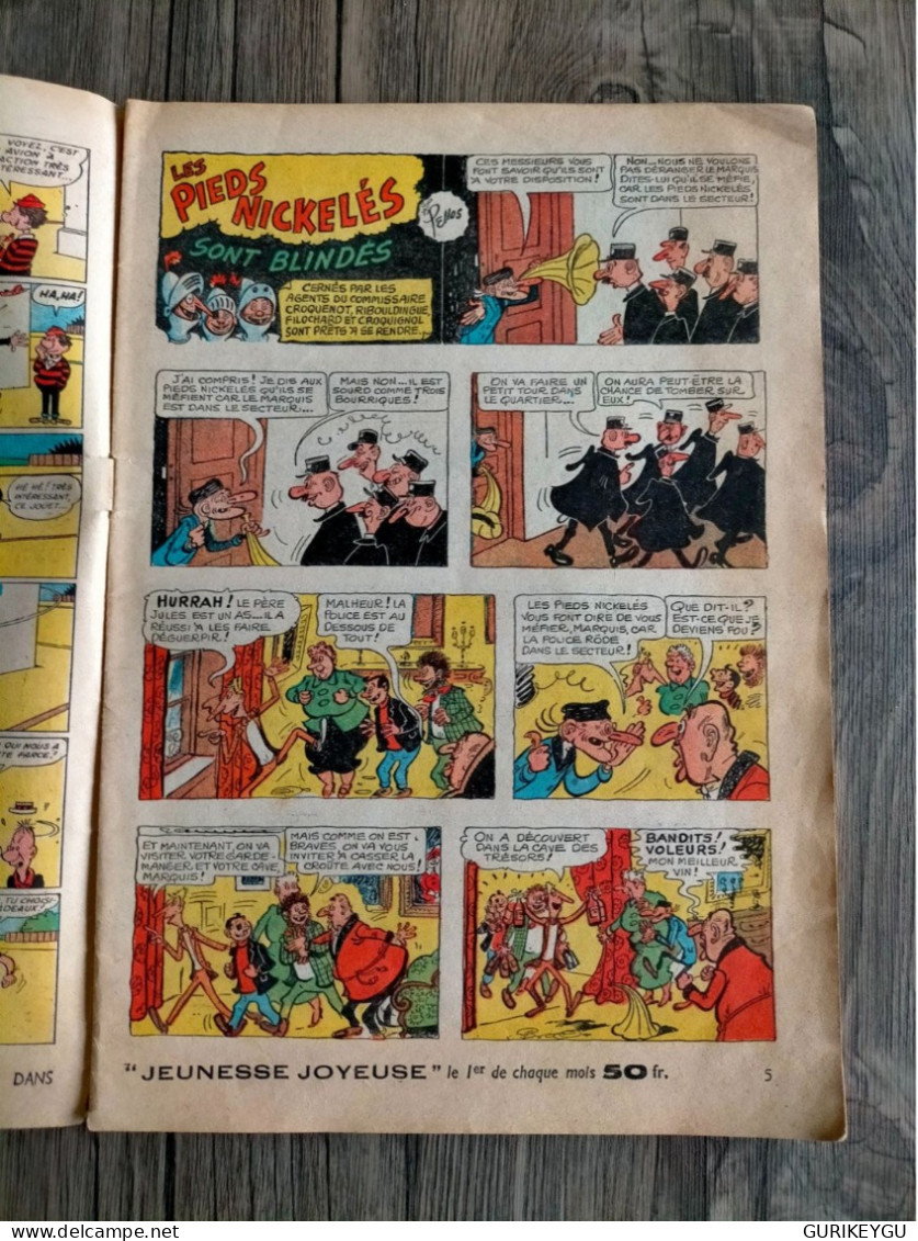 Les PIEDS NICKELES N° 24 PELLOS  Joyeuse Lecture HERCULE MALABAR La REPUBLIQUE DES FORBANS 02/1958 EO - Pieds Nickelés, Les