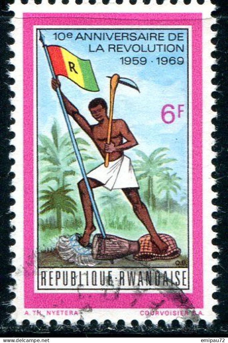 RWANDA- Y&T N°319- Oblitéré - Used Stamps